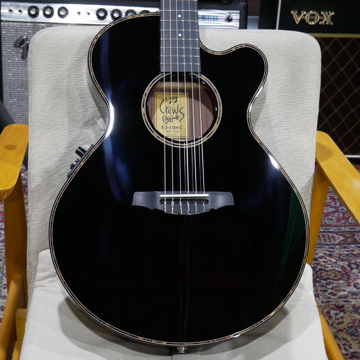 Crews Maniac Sound EG-1500C / Black 【抜群の演奏性を誇るエレガット