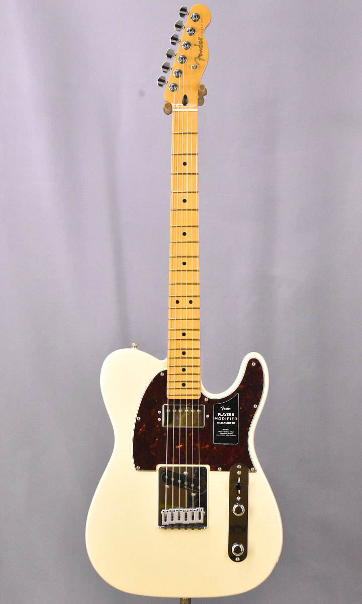 Fender✴︎Telecaster Mexico 2024年製　レリックMOD Fender Fender MEXICO Player II Modified Telecaster SH Olympic