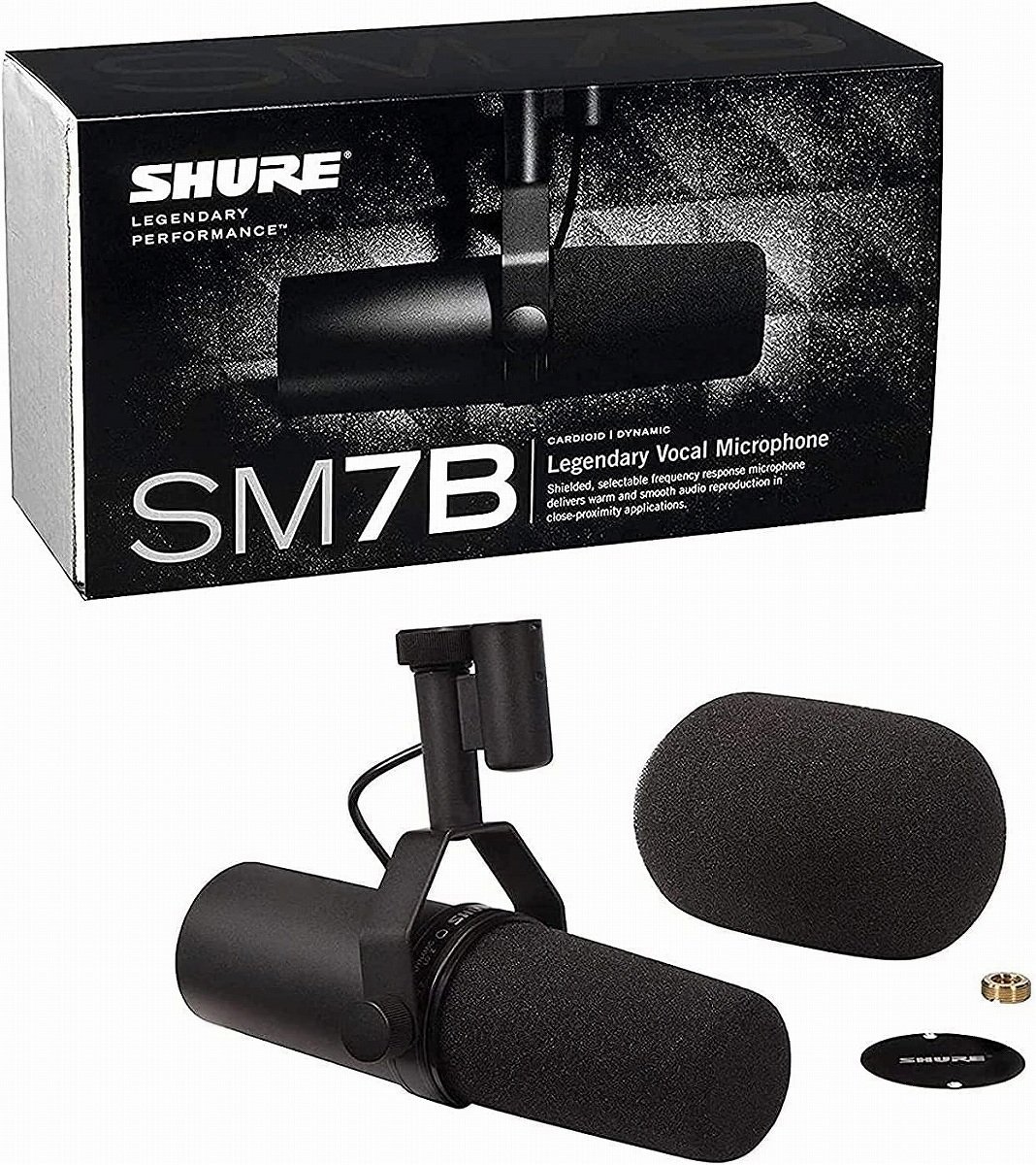 Shure SM7B スタジオマイクロフォン ダイナミックマイク【WEBSHOP