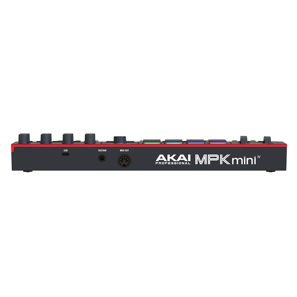 AKAI MPK mini IV Black 25鍵盤 USB MIDIキーボード コントローラー