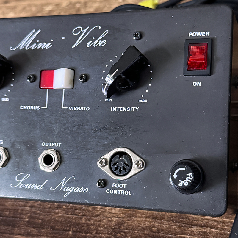 Sound Nagase Mini-Vibe ユニヴァイブ ミニヴァイブ Sound Nagase Mini-Vibe」エフェクターレビュー！ | 魔法の箱