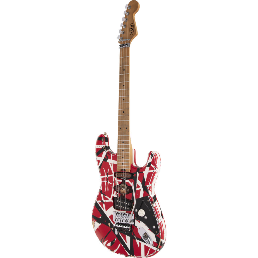 EVH Striped Series Frankenstein Frankie Maple Fingerboard