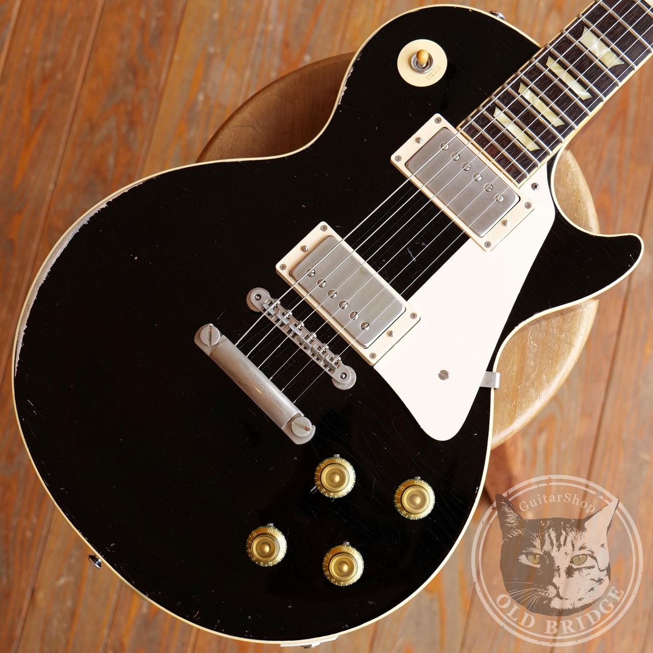 Epiphone LPS-85F Black Top Relic Refinish & Assembly Modify（中古）【楽器検索デジマート】