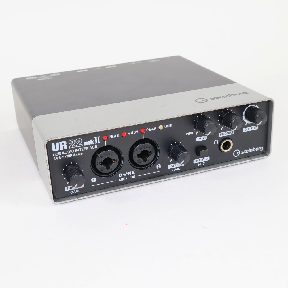 中古　steinberg UR22mkII オーディオインターフェイス 本体 Steinberg 【中古】 オーディオインターフェイス Steinberg UR22mkII