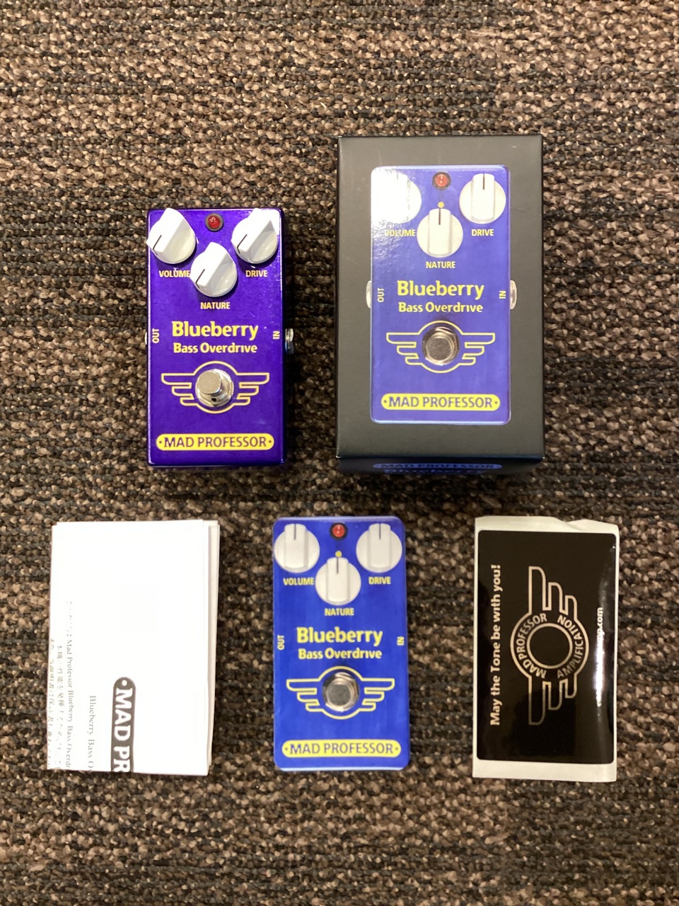 MAD PROFESSOR Blueberry Bass Overdrive（中古）【楽器検索