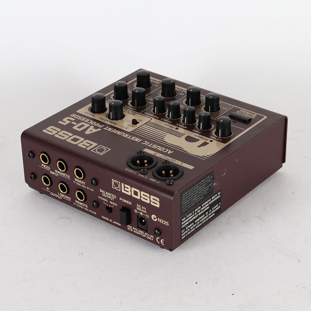 BOSS 【中古】 アコーステックギター用プリアンプ DI BOSS AD-5
