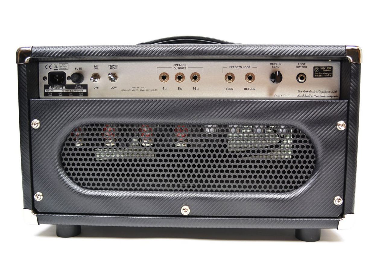 TWO ROCK Bloomfield Drive 40w/20w Head - Carbon Fiber