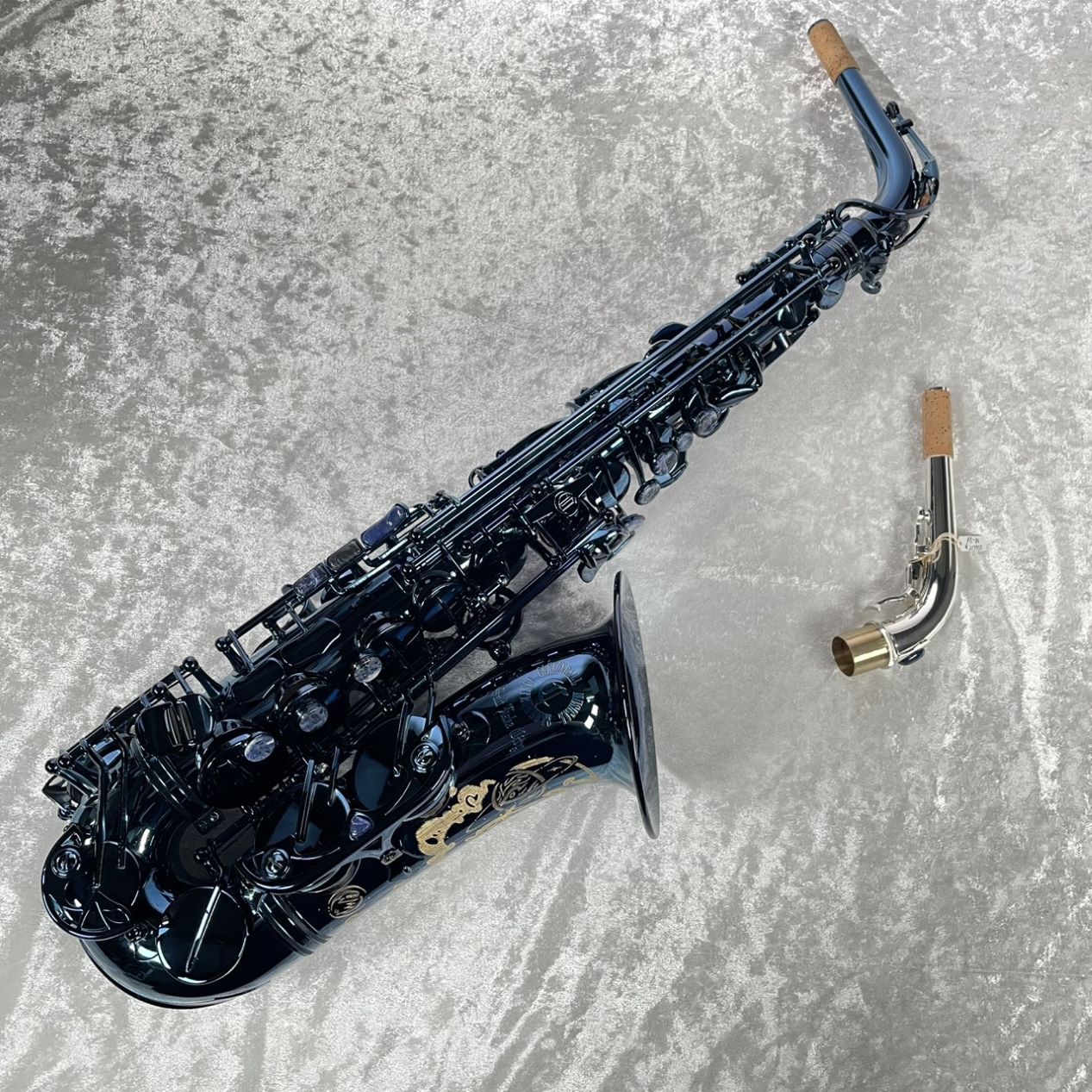 ammoon アムーン　ソプラノサックス ブラックラッカー 豪華彫刻 フルセット CannonBall A5-30 30th Anniversary “Black Sapphire” Big Bell Stone