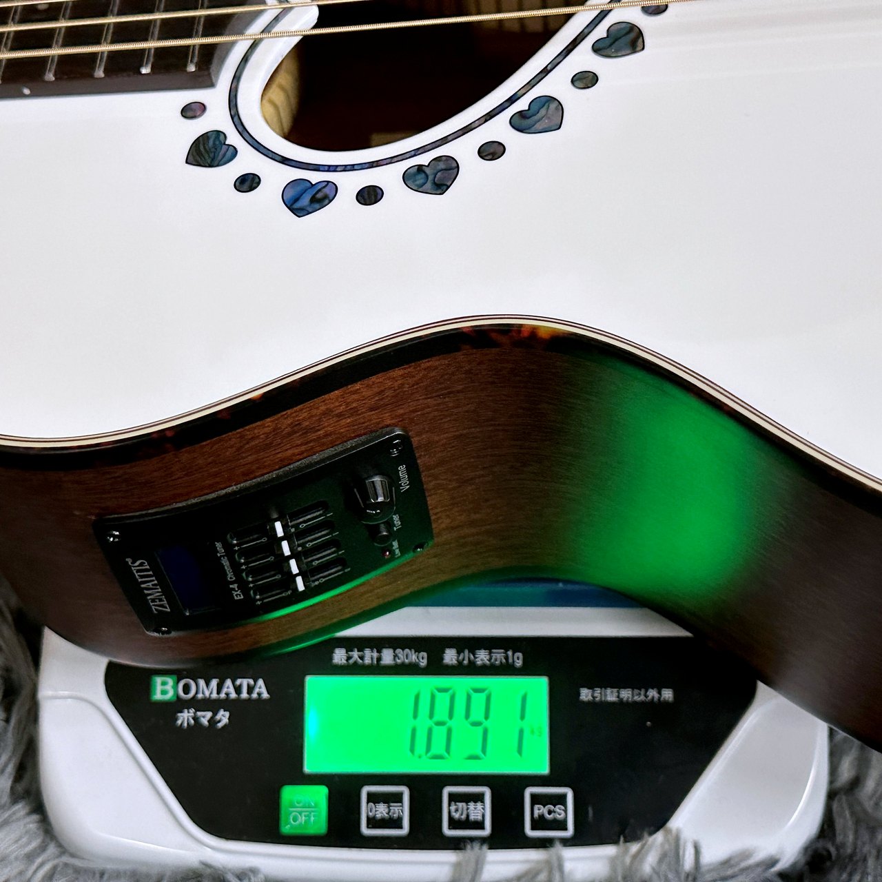 Zemaitis CAM-90HCW Gloss White Abalone（新品/送料無料）【楽器検索