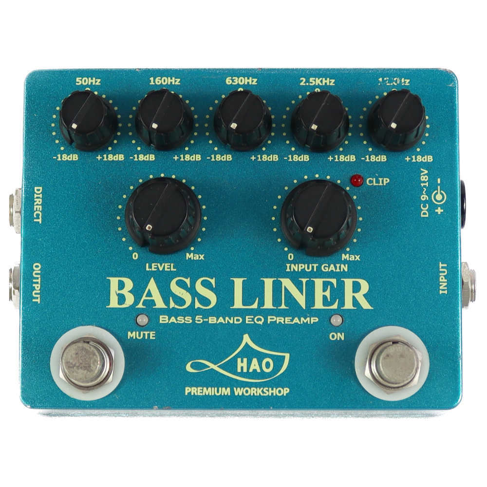 HAO 【中古】ベースプリアンプ HAO BL-1 BASS LINER BASS 5-BAND EQ PREAMP ハオ ベースライナー （中古/送料無料）【楽器検索デジマート】