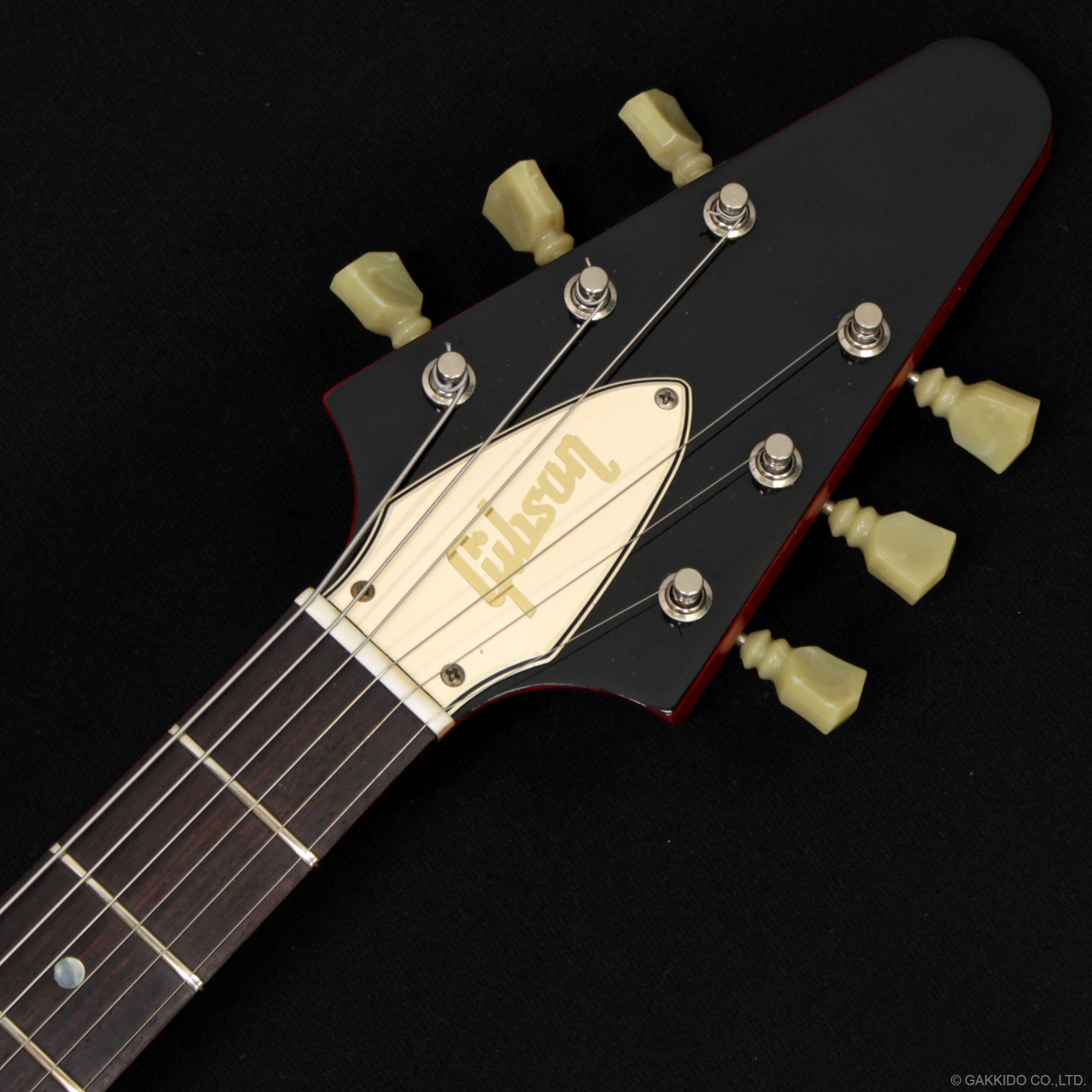 Gibson Custom Shop 1967 Flying V Korina w/Vibrola [Cherry] (2001
