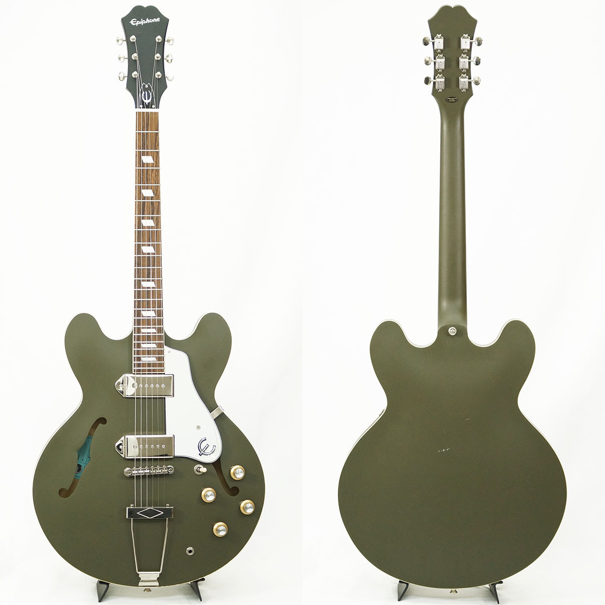 Epiphone Casino Worn (Worn Olive Drab) [USED]（中古）【楽器検索