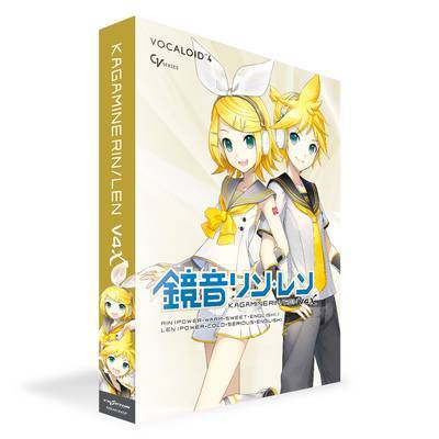 CRYPTON KAGAMINE RIN/LEN V4X 英語バンドル版 Cubase LE付属 VOCALOID4 鏡音リン 鏡音レン ボーカロイド ボカロ