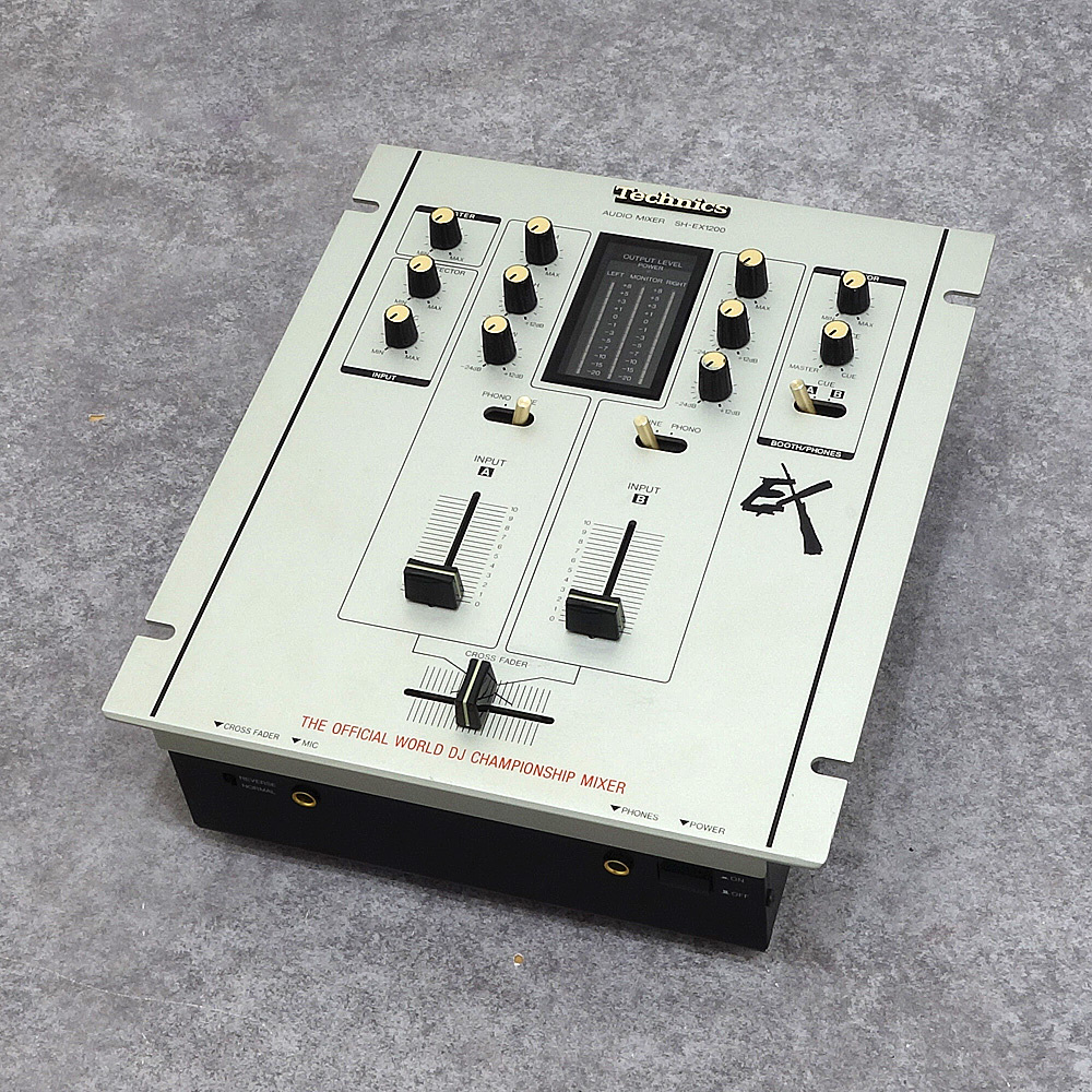 ふるさと納税 テクニクス オーディオミキサー SH-EX1200-S DJ機材 