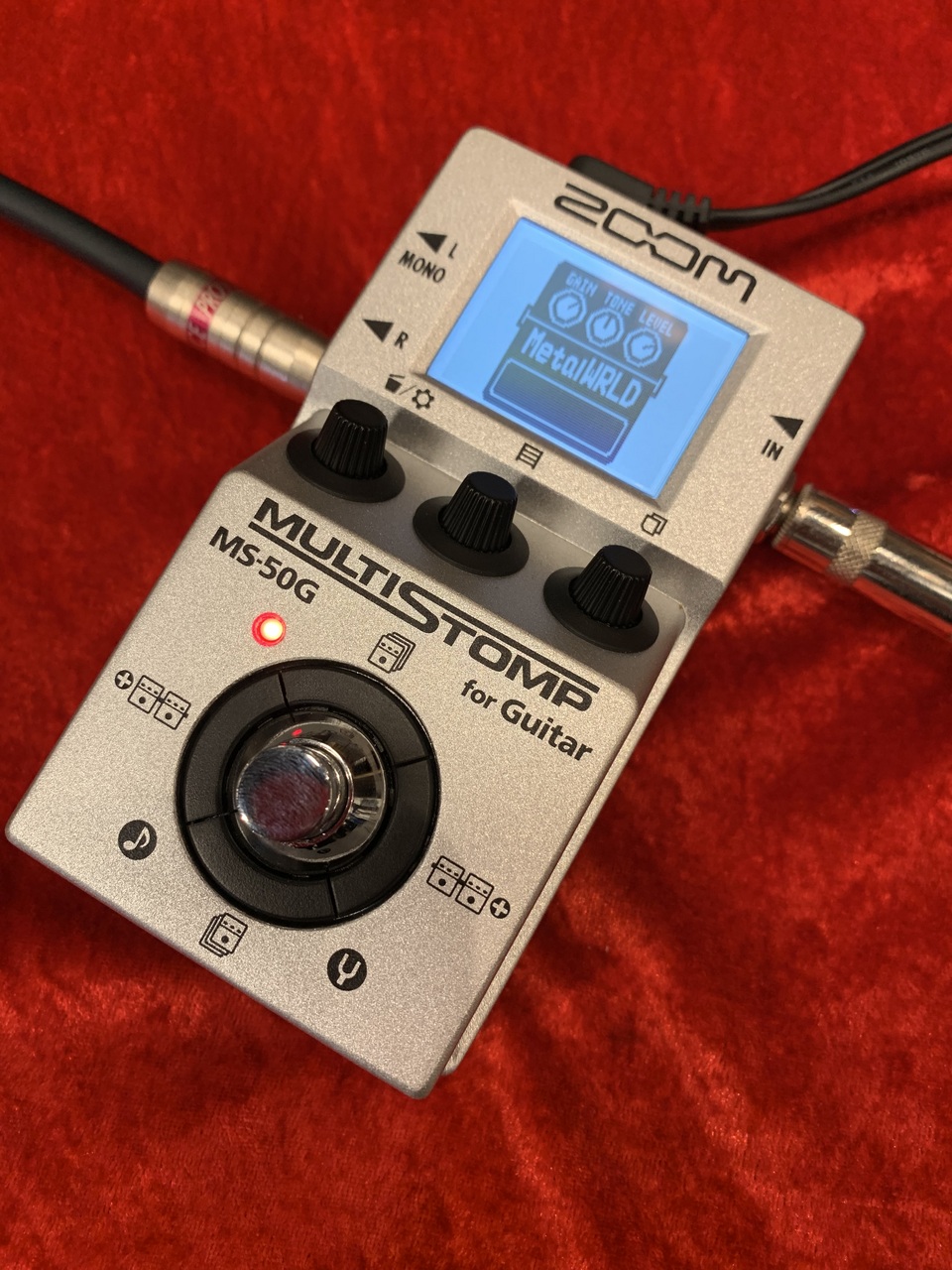 ZOOM 【中古】MS-50G MultiStomp Guitar Pedal（中古）【楽器検索 