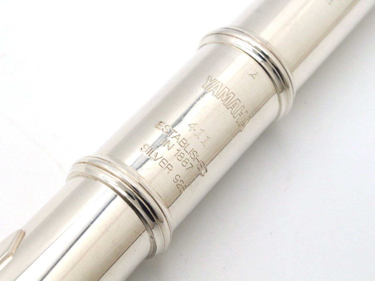 YAMAHA YFL-411 銀製フルート 全タンポ交換済み 調節済み 中古】YAMAHA / フルート YFL-411 管体銀製 全タンポ交換済み