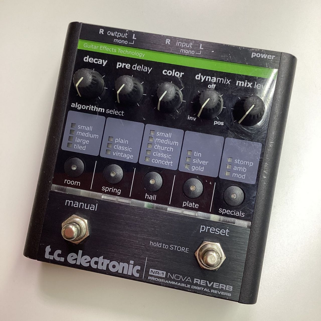 tc electronic Nova Reverb【USED】（中古/送料無料）【楽器検索