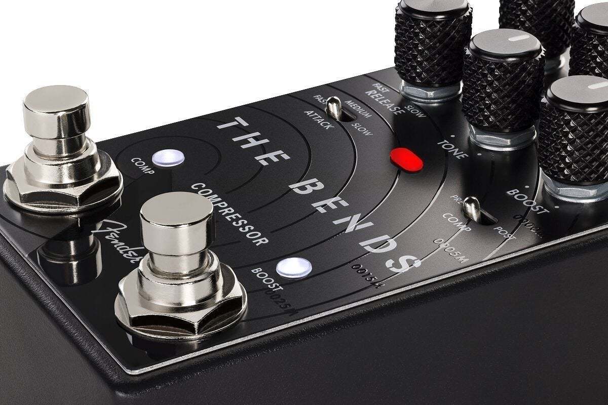 Fender THE BENDS ギターエフェクター Fender The Bends Compressor V2 フェンダー ギター用エフェクター