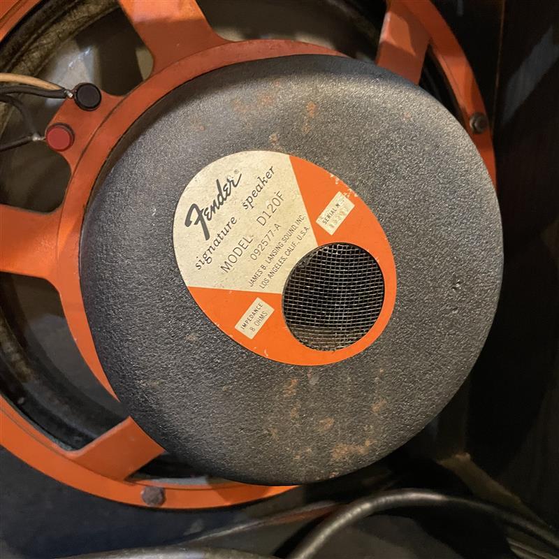 Fender Signature Speaker JBL D120F 8Ω Fender 1979年製 Twin Reverb