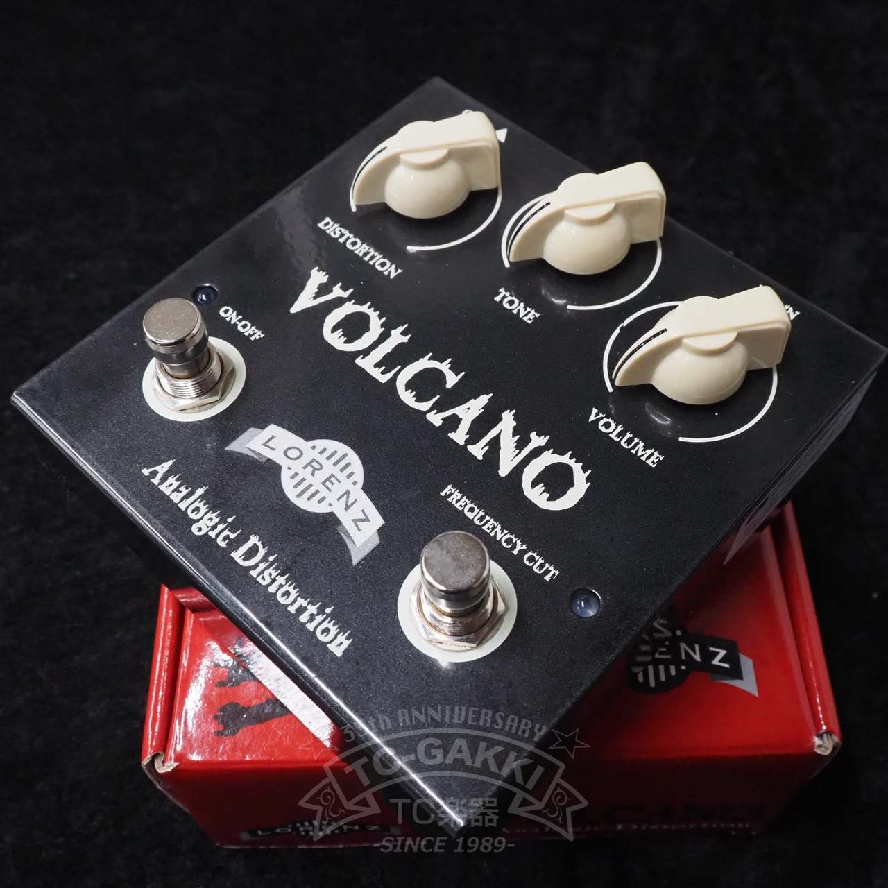LORENZ Guitar Pedal Effect VOLCANO Analogic Distortion（中古