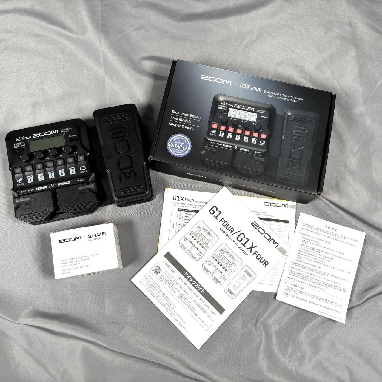 ZOOM G1X FOUR ※純正アダプター付き（中古）【楽器検索デジマート】