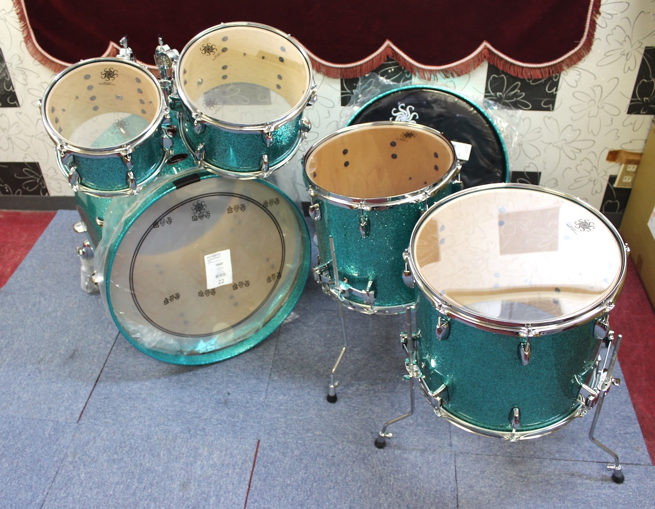 バスドラム フープ Jr Marching Series Marching Bass Drum Hoops, White | パール
