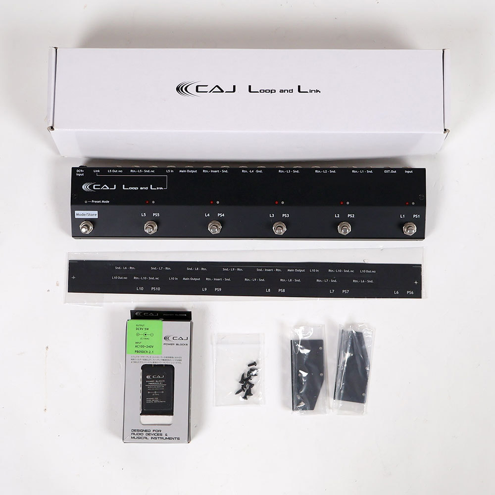 動作確認済中古　CAJ Loop and Link ループスイッチャー Custom Audio Japan(CAJ) 【中古】 ループスイッチャー CAJ Loop