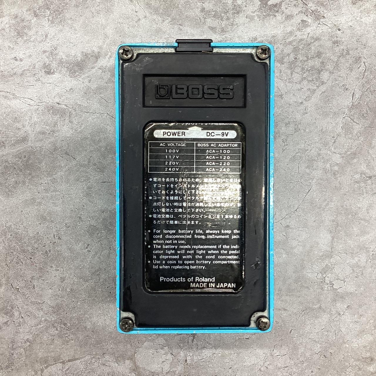 BOSS CE-2 Chorus 銀ネジ（ビンテージ）【楽器検索デジマート】