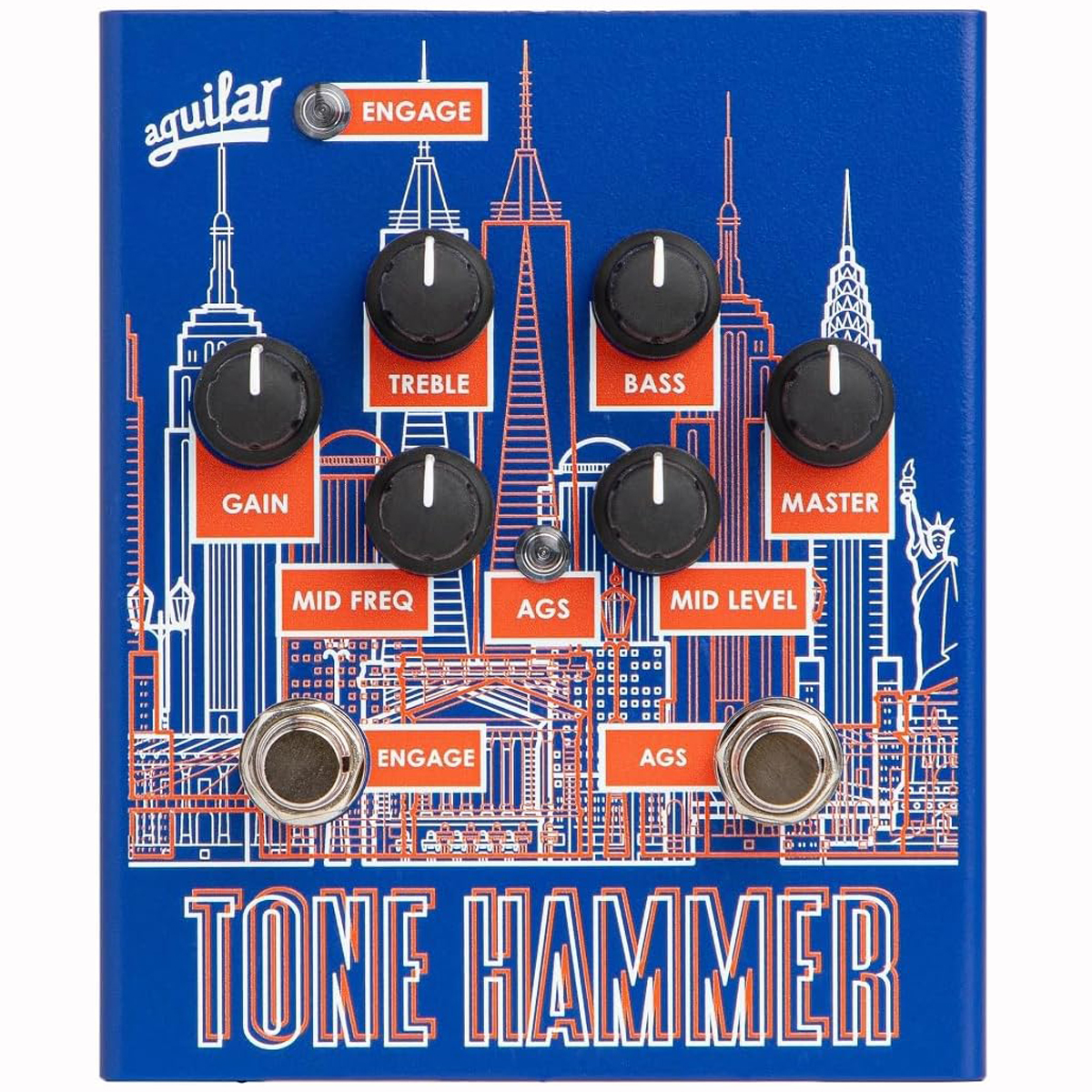 aguilar TONE HAMMER LTD NYC PREAMP / DIRECT STOMP BOX（新品特価