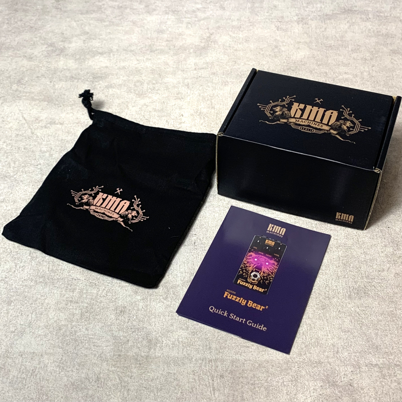 KMA MACHINES Fuzzy Bear 極悪ファズペダル KMA MACHINES Fuzzy Bear