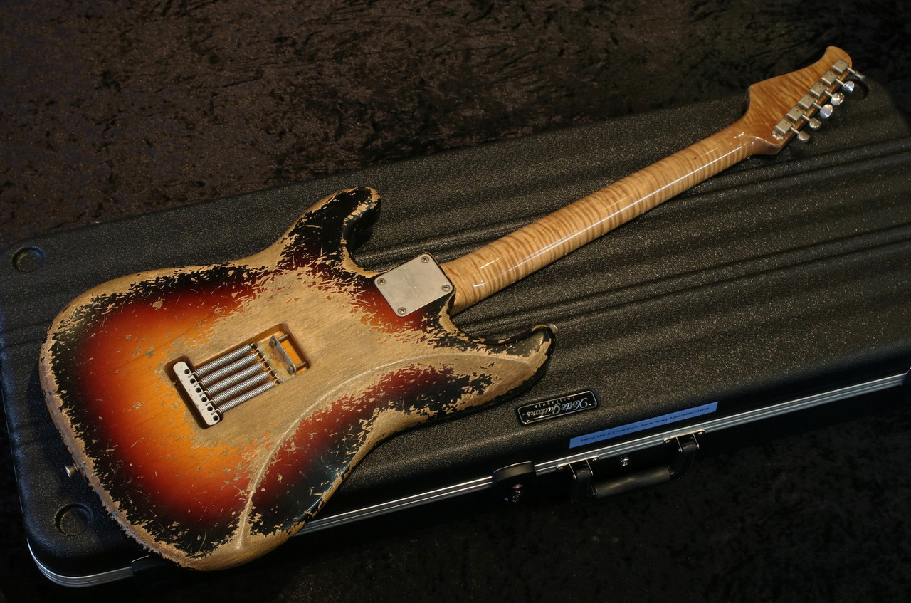 Xotic XSC-2 3 Tone Burst, Super Heavy Aged #4044（新品/送料無料