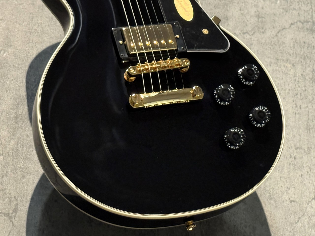 Epiphone Les Paul Custom ~Ebony~ #26041527547 【軽量3.91kg