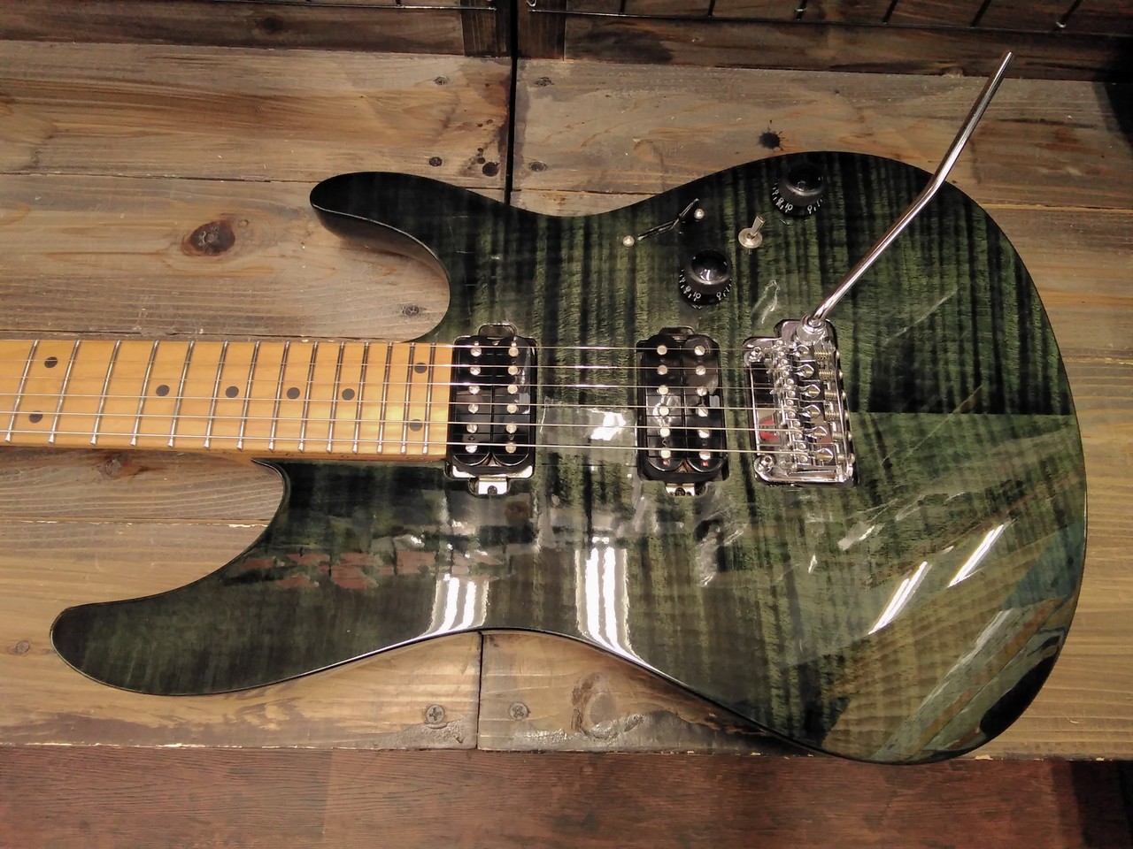 Ibanez Premium AZ242F-DEB 2019 Dragon Eye Burst + Ibanez