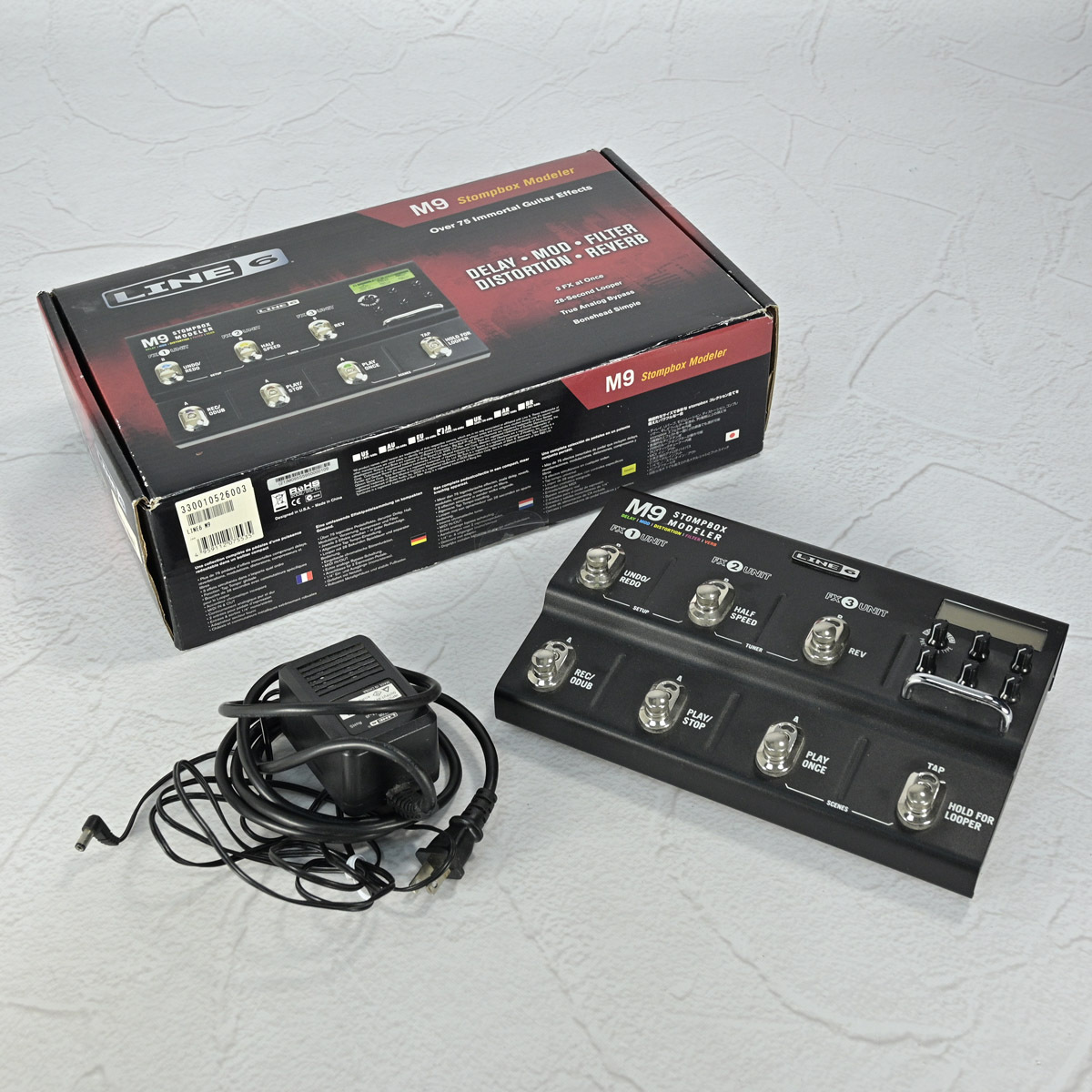 LINE6 M9 Stompbox Modeler マルチエフェクター Amazon | LINE6(ライン6) マルチエフェクター M9 Stompbox Modeler