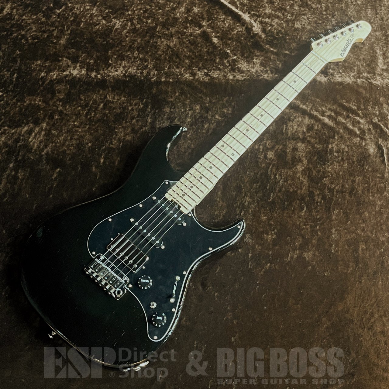EDWARDS E-SNAPPER-AS/M【Solid Black】（新品/送料無料）【楽器検索