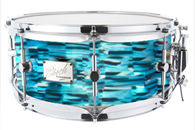 canopus Birch Snare Drum 6.5x14 Turquoise Oyster（新品/送料無料