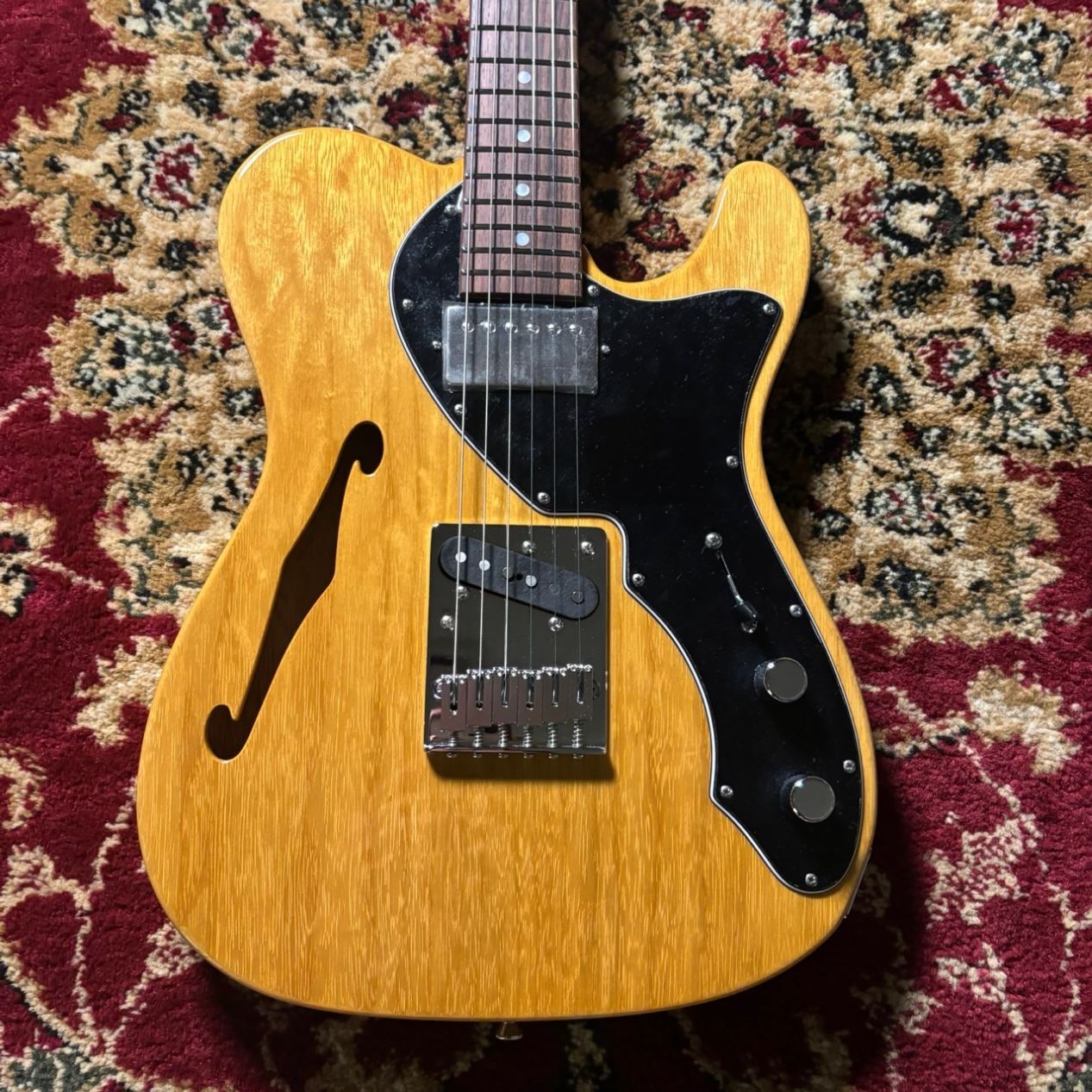 FREEDOM CUSTOM GUITAR RESEARCH O.S TE Pepper Semi Solid (Black