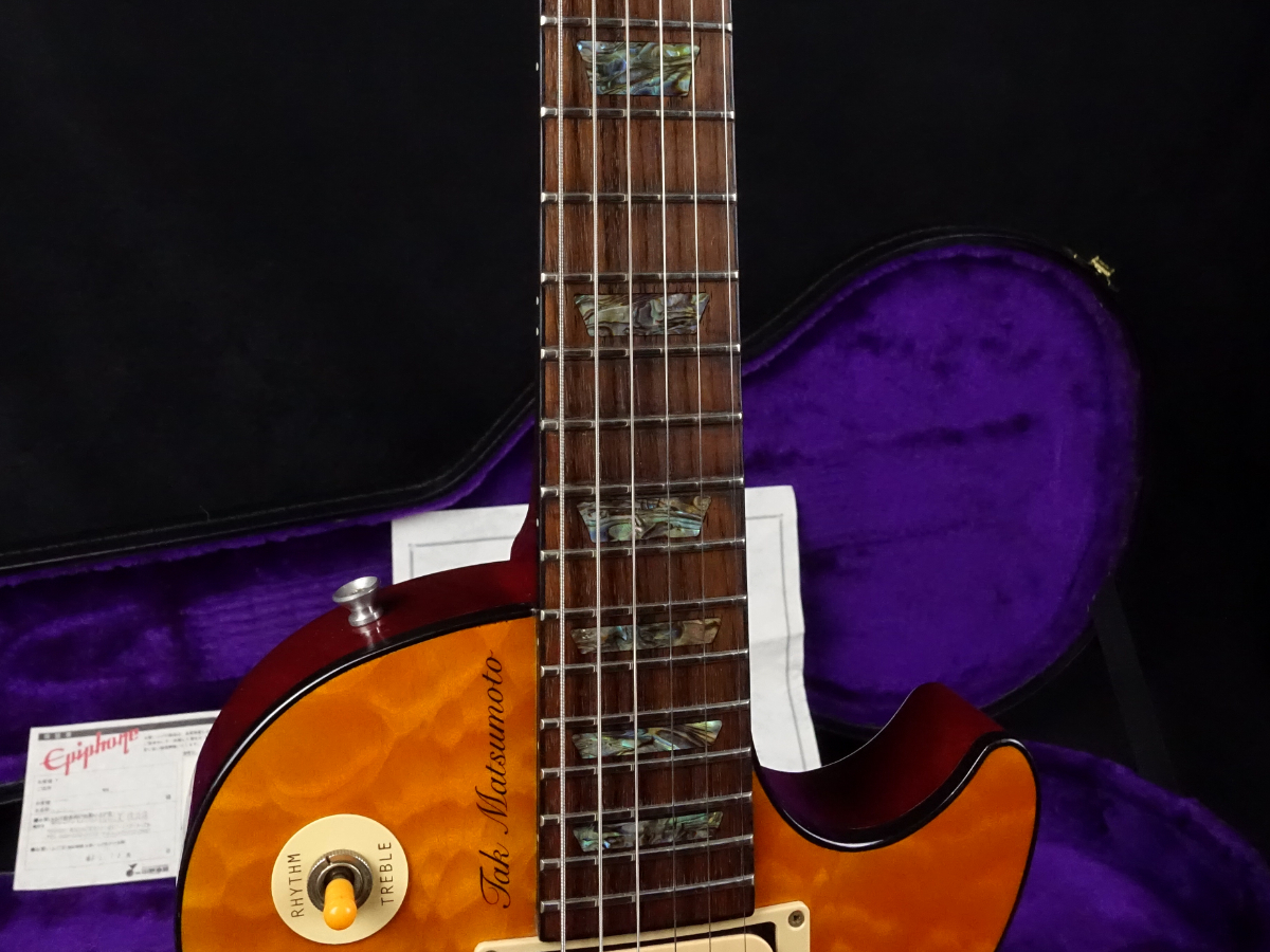 Epiphone Elite TAK Matsumoto Les Paul Standard TAK BURST 1st 2003