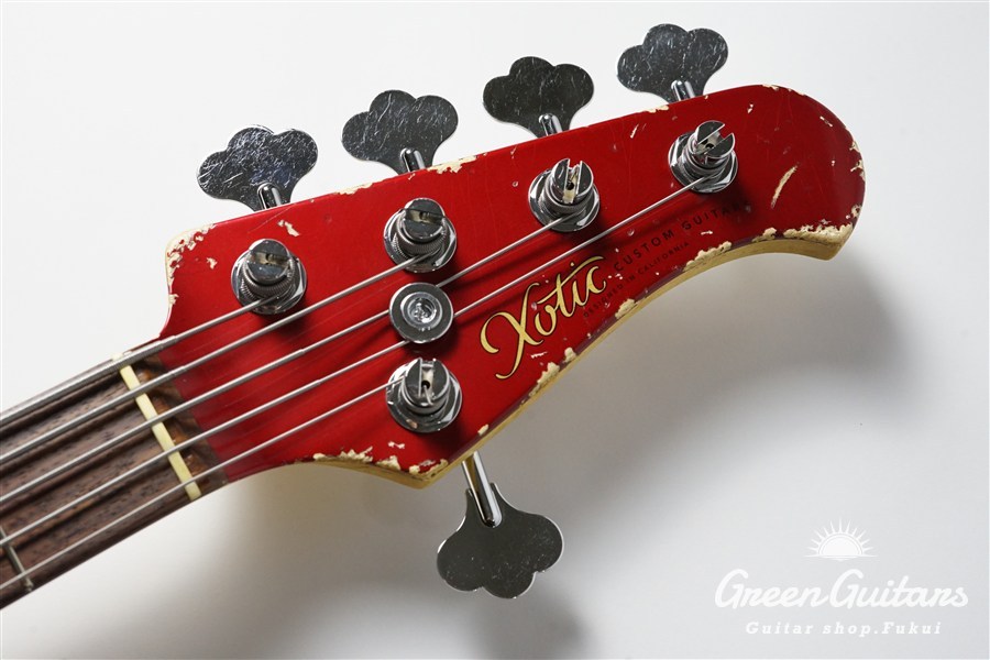 Xotic XJ-1T 5st - Dark Candy Apple Red / Super Heavy Aged / Alder