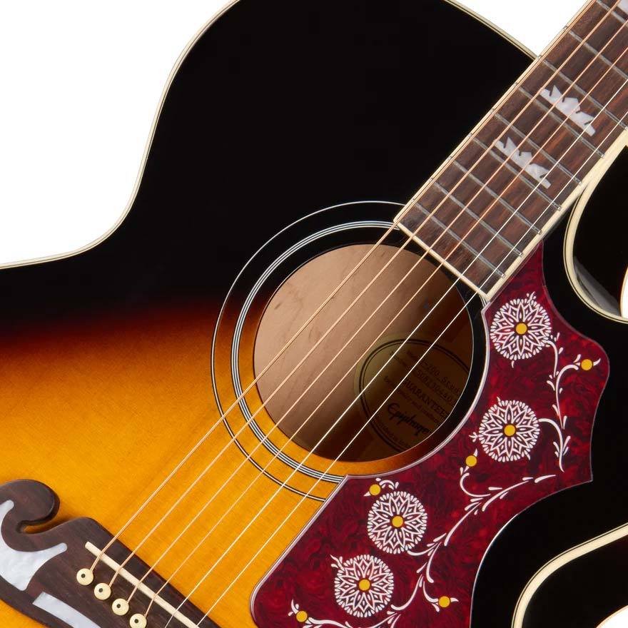 ロ*ド様 Epiphone EJ200VS アコースティックギター サンバースト Epiphone J-200 Studio EC Vintage Sunburst アコースティックギター