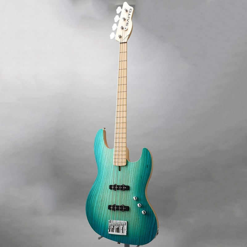 SAITO GUITARS S-420b Ash (Turquoise/M)（新品）【楽器検索デジマート】