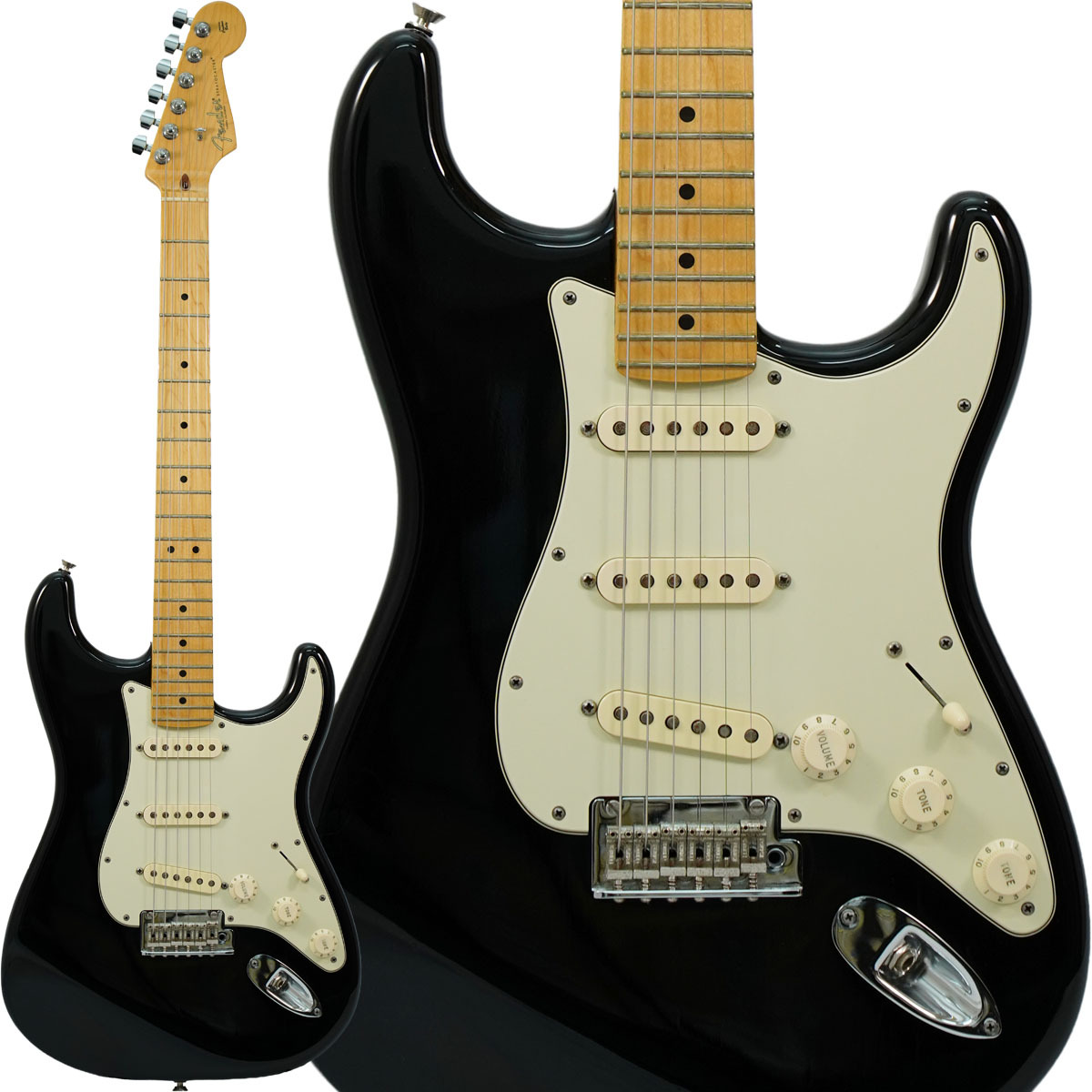 Fender American Professional Stratocaster (Black/Maple) [USED