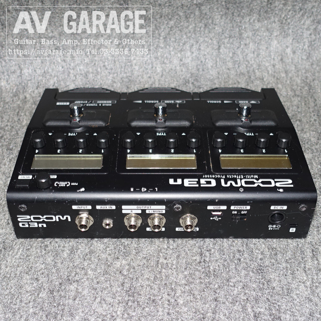 ZOOM G3n Multi-Effects Processor(中古)【楽器検索デジマート】 ZOOM G3n Multi-Effects Processor(中古)【楽器検索デジマート】