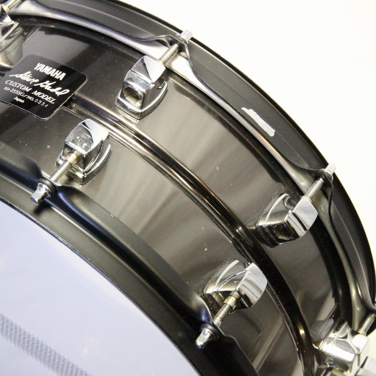 YAMAHA SD-255SG Steve gadd Signature Steel Snare 14×5.5