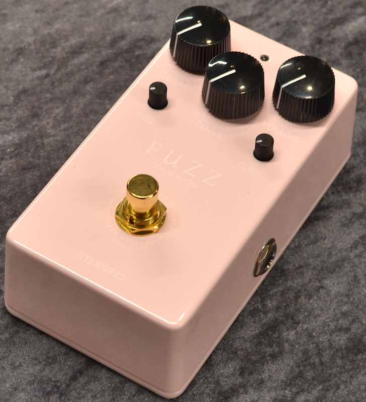 HTJ-WORKS GOLD HAZE FUZZ -Gelmanium & Silicon engine ～Light Pink