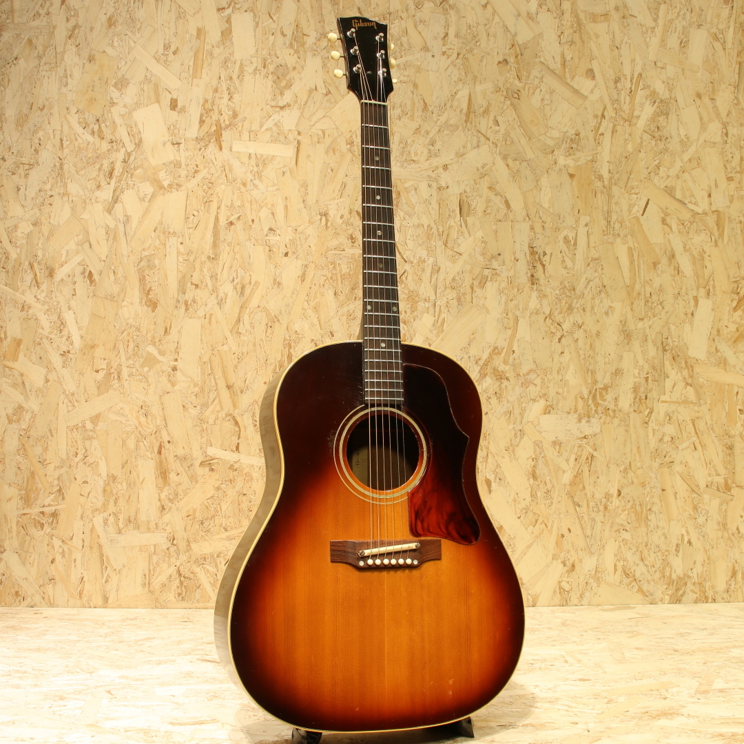限定出品【68'】Gibson J45 サンバースト　ナローネック Vintage File】#23 Gibson 1968年製 J-45 Brown Sunburst ～半