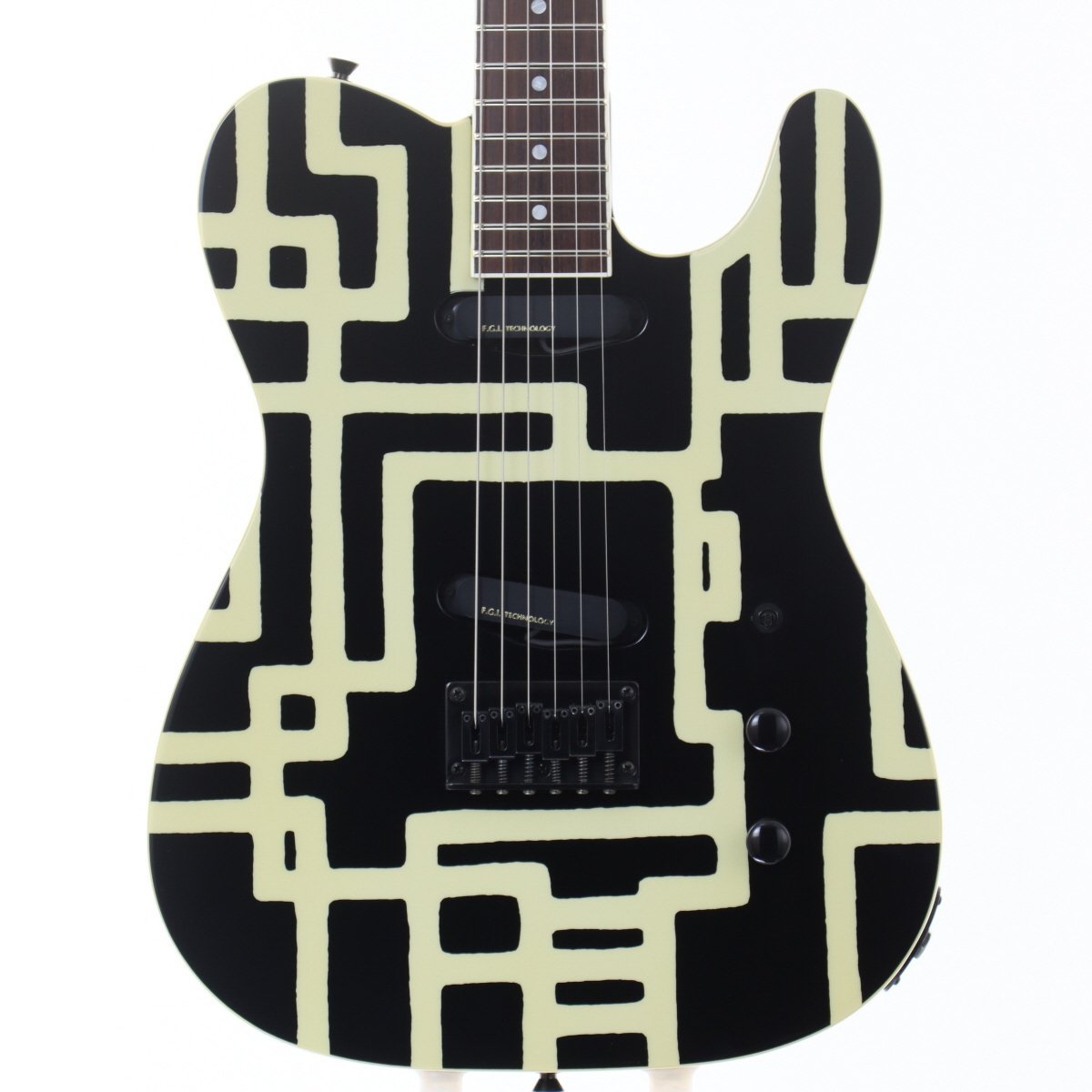 FERNANDES/BURNY TE-95HT / HOTEI Model 後期型 Black/Whiteline