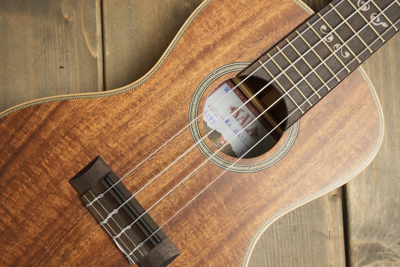 KALA KASA-C-WCASE20_06 コンサートウクレレ SOLID ACACIA CONCERT