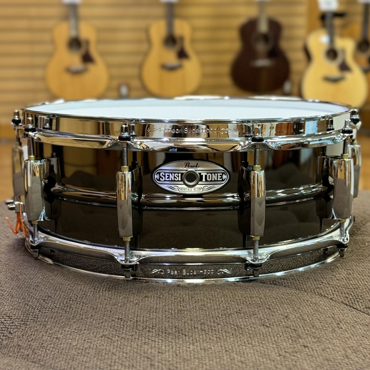 Pearl SensiTone Heritage Alloy "BLACK / BRASS" (14"×5") [STH1450BR]【定価より15%OFF】