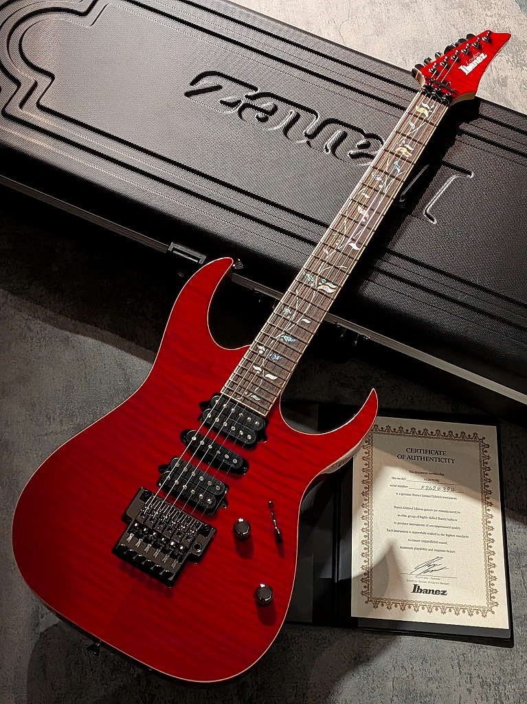 Ibanez j.custom RG8570 Red Spinel #F2624394【4.09kg】（新品